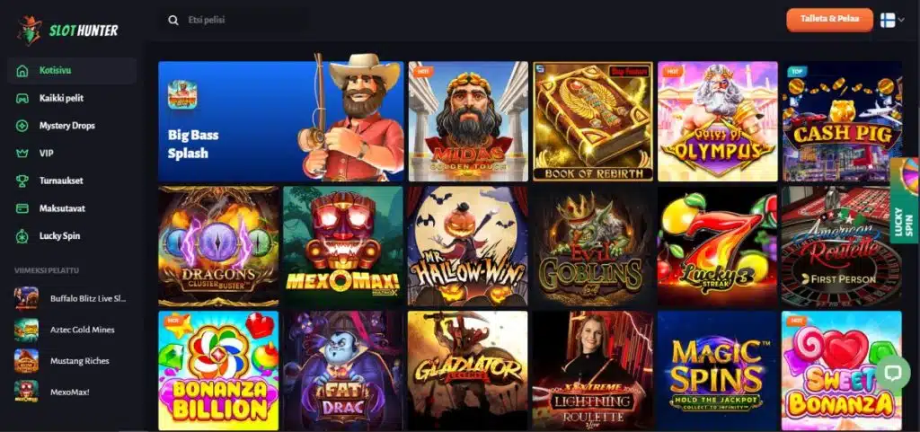 Slot Hunter Screenshots